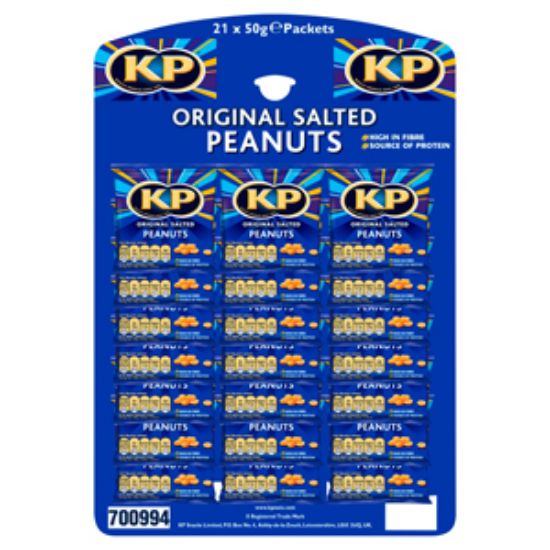 Picture of KP 50g Peanuts Salted Card x21